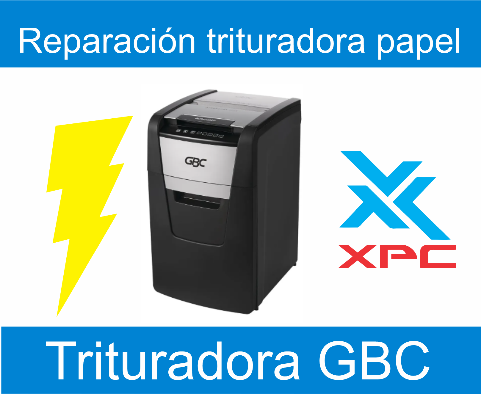 reparacion trituradora de papel